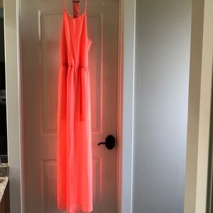 Bright summer maxi dress
